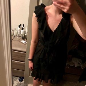 Black Chelsea & Violet dress